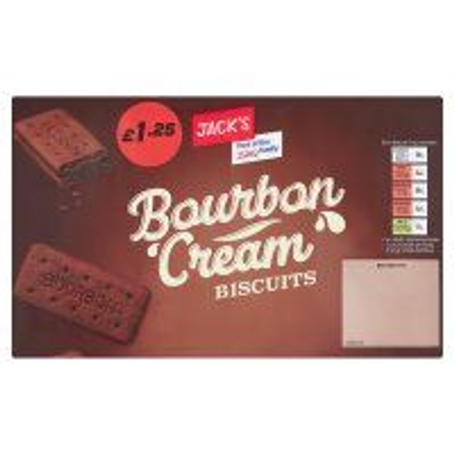 Jacks Bourbon creams 400g