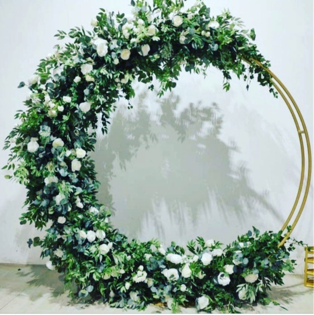 Wall Hire - Hope Moongate And Gold 