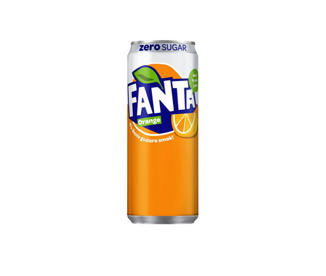 Fanta Zero Orange - 330ml