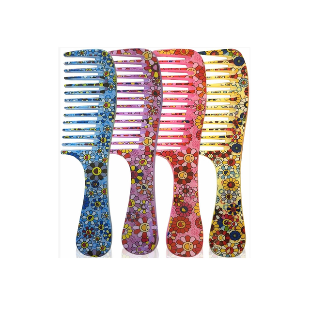 Hair Comb Detangling Comb Wide Tooth Comb Portable Shower Comb For Curly Wet Dry Long Short Straight Detangling Hairs