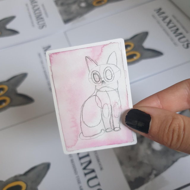 Maximus "Sketch" Sticker