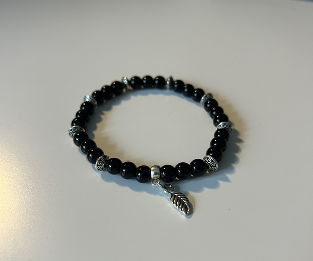 Black Agate Bracelet 