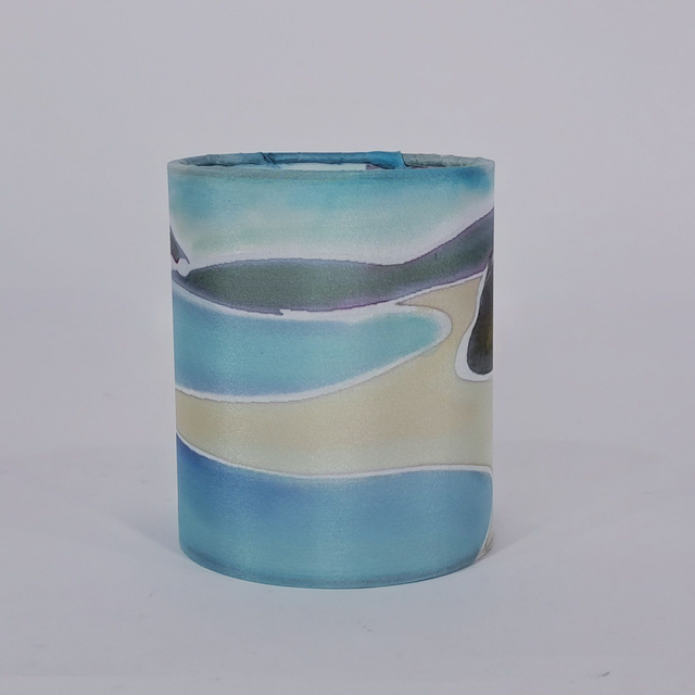 Narin and Portnoo silk tealight holder  