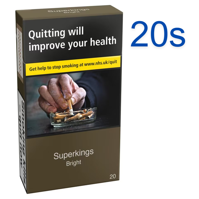 Super Kings  Bright Cigarettes, 20s