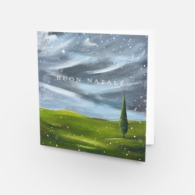 Cartolina doppia di Natale Pace