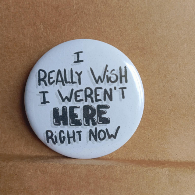 Grand badge I really wish I weren't here