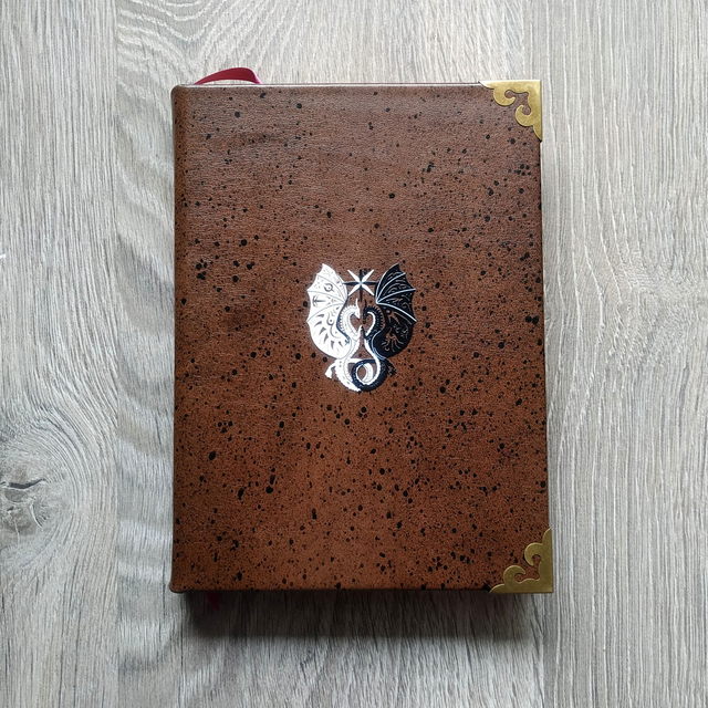 Grimoire cuir "Dragons"