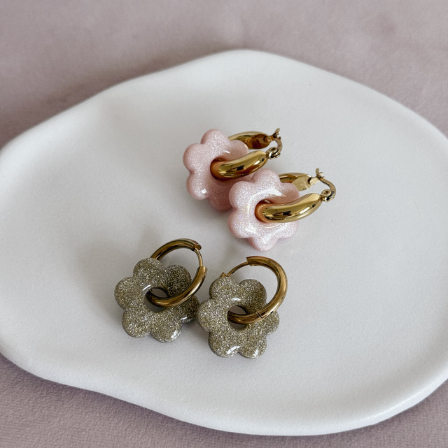 Créoles pampilles Nina Edition Noel