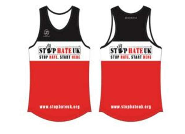 Stop Hate UK Running Vests