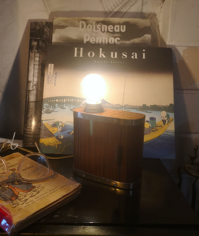 Lampe à poser "L'Havanaise"