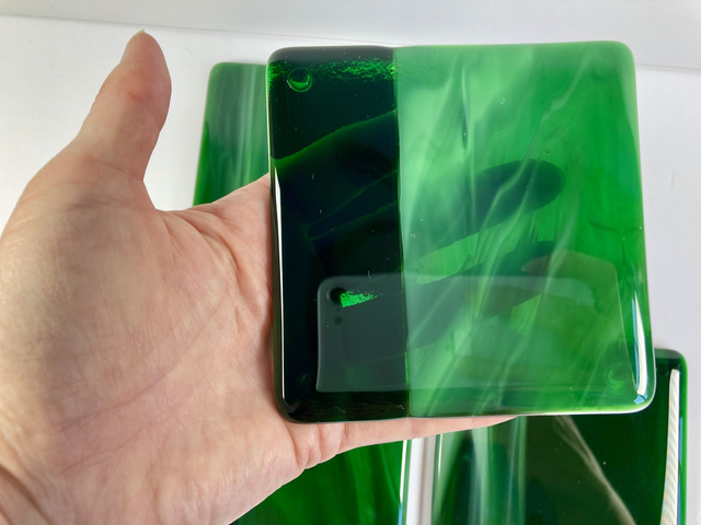 Set of 4 coasters, made in your colour choice