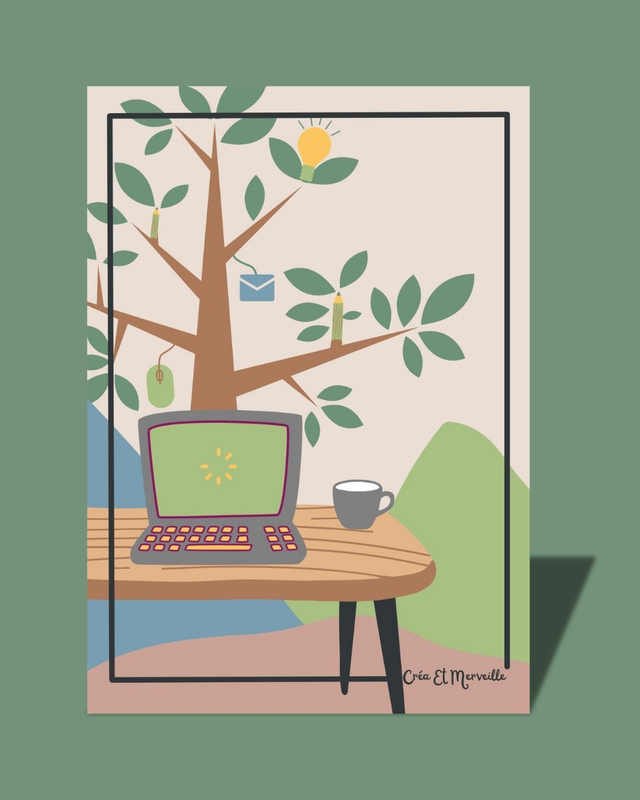 Affiche Pastel'Bureau 📌