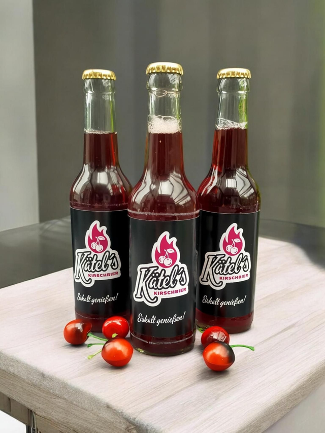 Kätel’s Kirschbier – 0,33 l Biermischgetränk (6 Flaschen)

