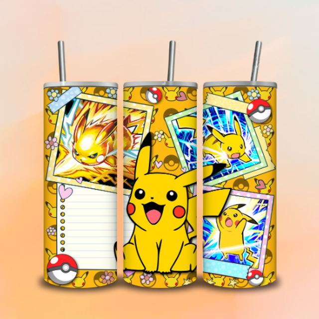 Tumbler Note Pikatchu