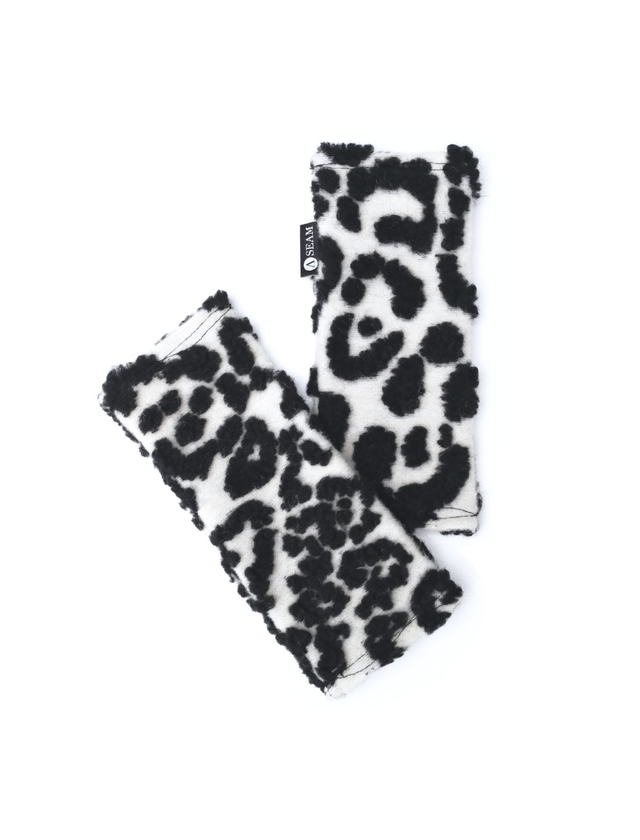 Pulswärmer mit Leopardenmuster