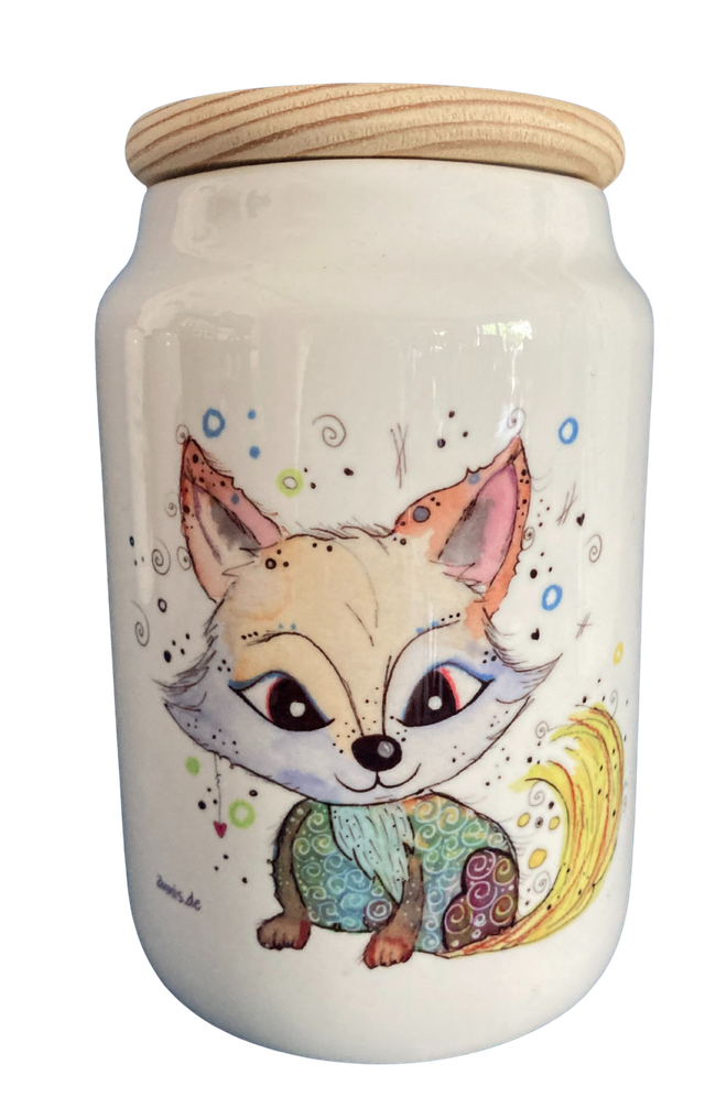 Keramikdose "Fuchs"
