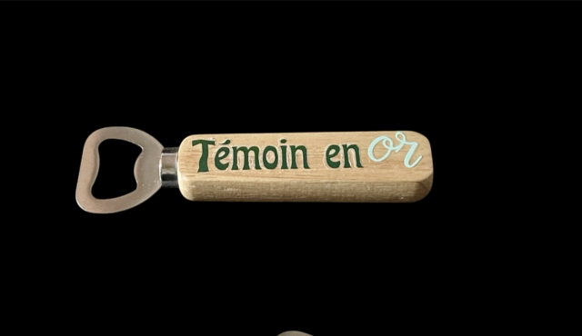 Décapsuleur Des témoins