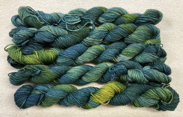 Limited Edition Mini Skein Yak Sock wool nylon  6566