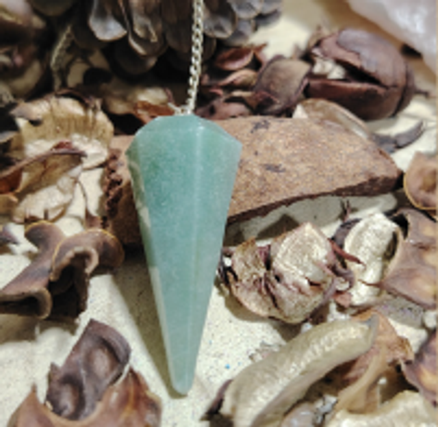 Péndulo aventurina verde