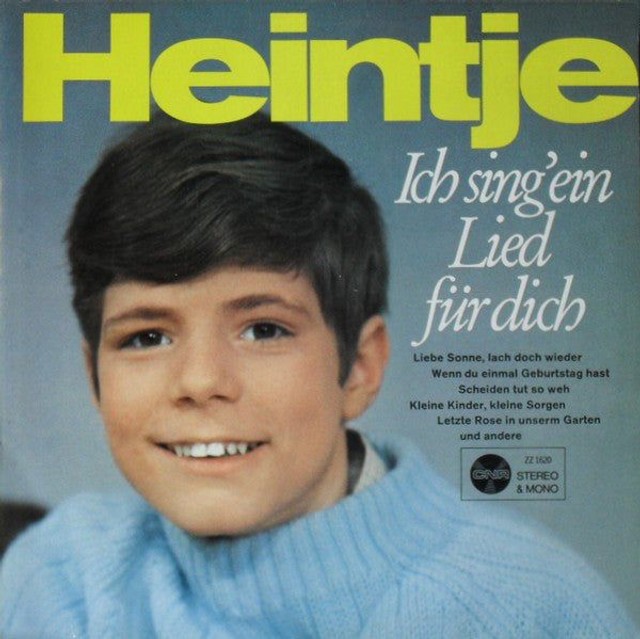 Heintje - Ich Sing Ein Lied Fur Dich (LP)