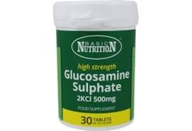 Basic Nutrition Glucosamine Sulphate 30 Tablets