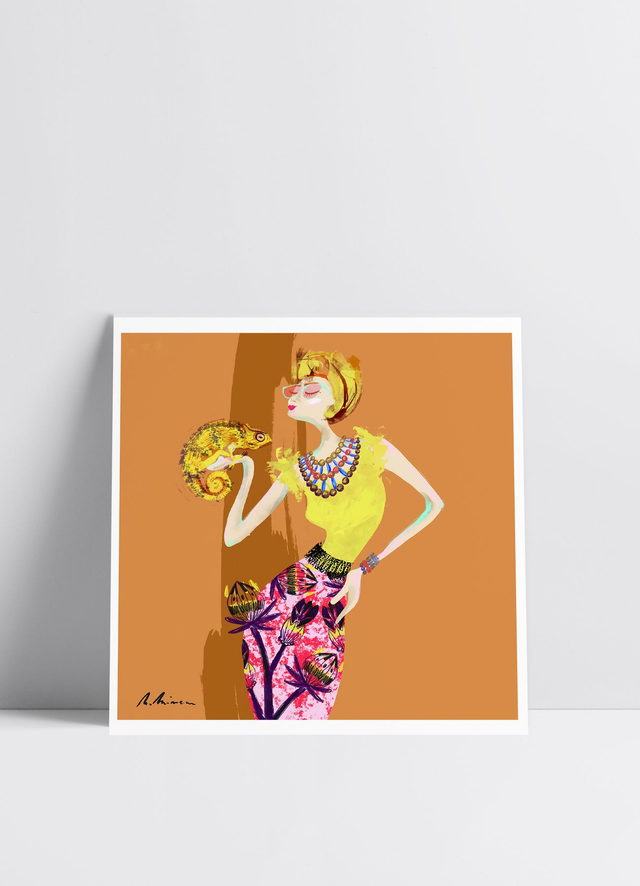 "La princesse et le caméléon"