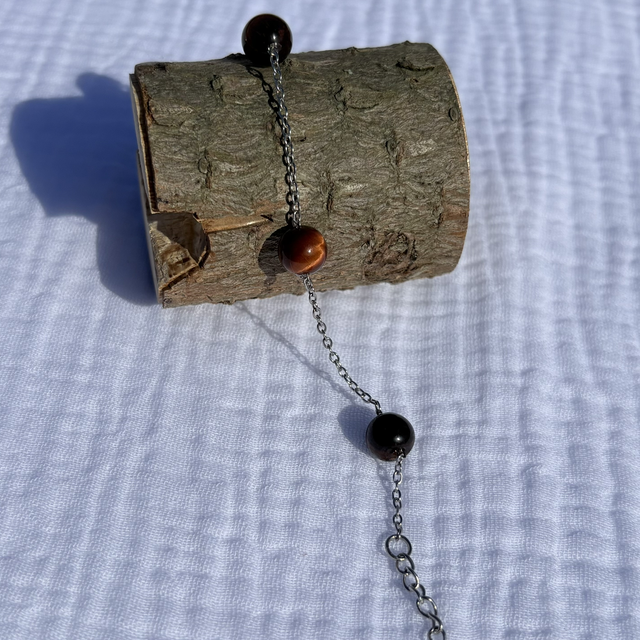 Bracelet en oeil de taureau