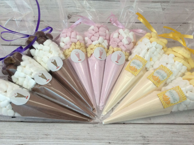 Milkshake Sweet cones 