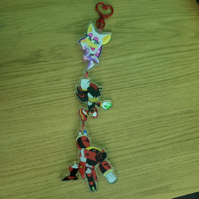 Team Dark Connected Acrylic Charm