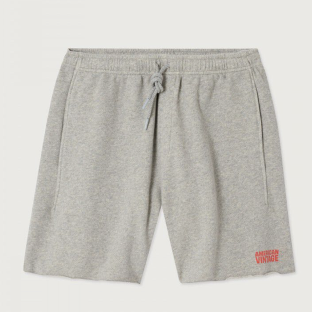 American Vintage Short Nyzzow Heather Grey