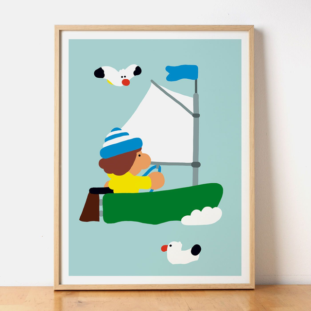 Optimiste - Affiche 30x40 cm