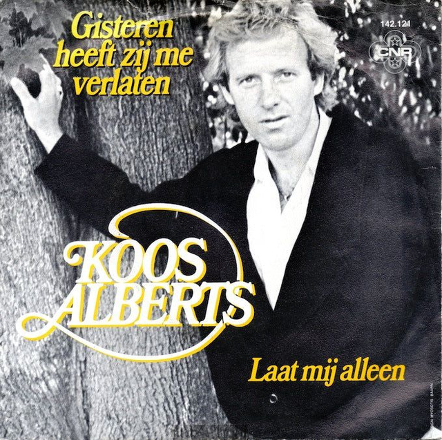 Koos Alberts - Gisteren Heeft Zij Me Verlaten