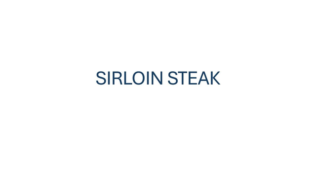 Sirloin Steak