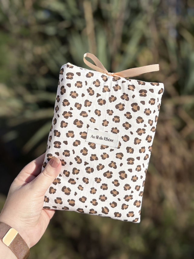 Pochette à livre - Baby Léopard