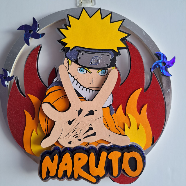Couronne décorative murale Naruto
