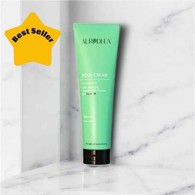 Aurodhea Body Cream – Coconut Scent 150ML | Hydration &amp; Nourishing | Best Seller
