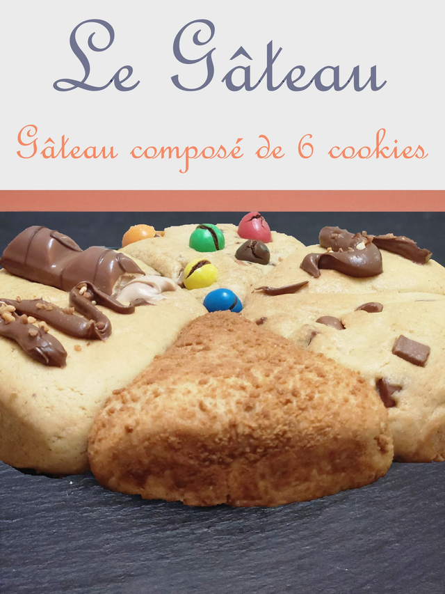 Gâteau cookie