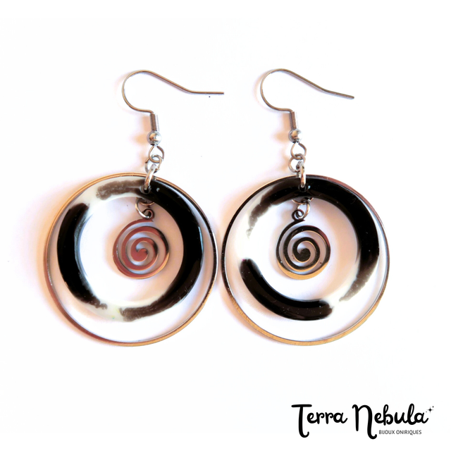 Grandes boucles d&#039;oreilles Hypnos | BO118A