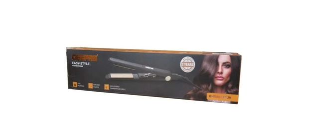 Geepas: Hair Straightener Ceramic Plate GHS86015UK