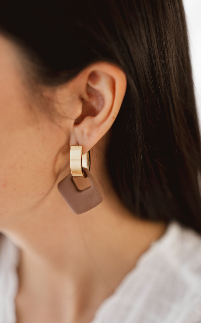 Polymer Clay Earrings ~ Memory