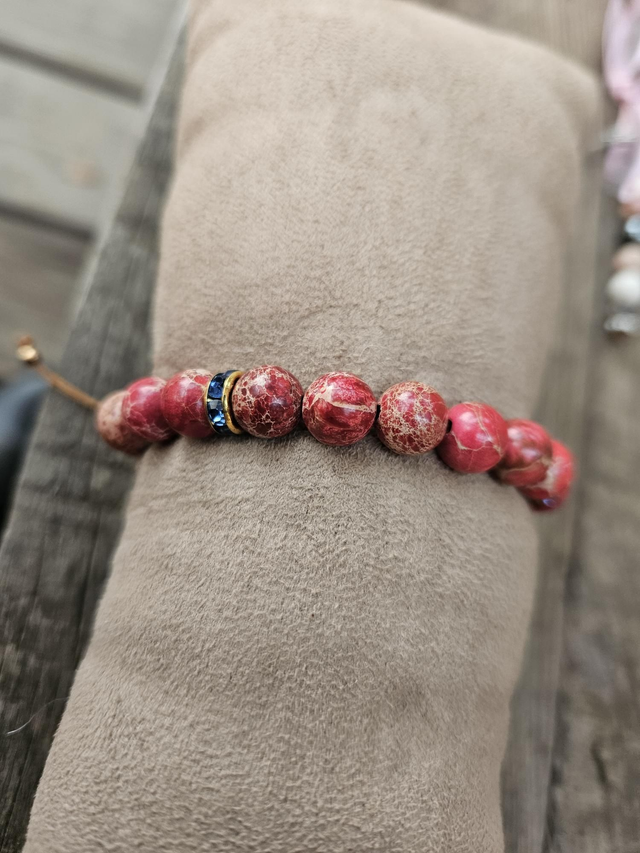 Bracelet jaspe impérial 