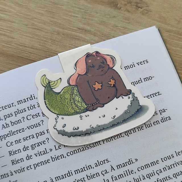 MARQUE-PAGES MAGNETIQUE | Sirène