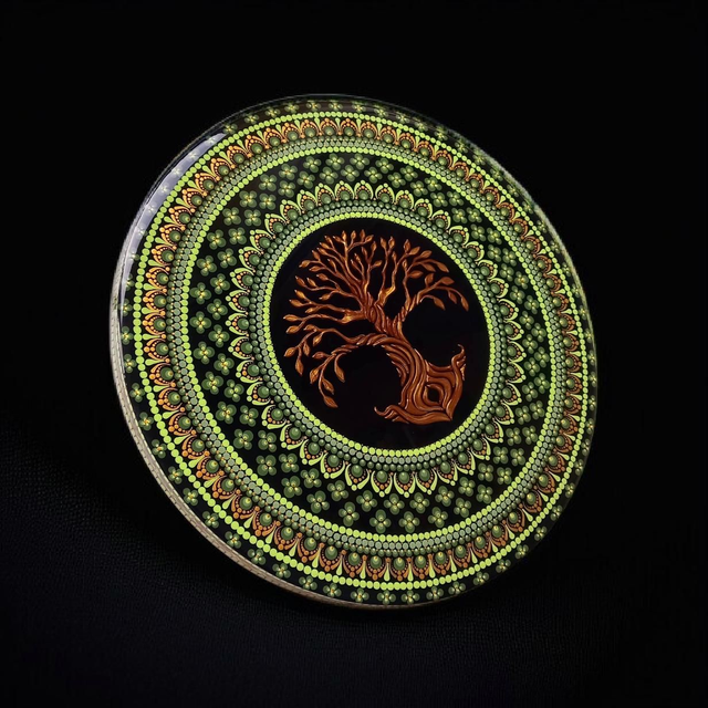 Décoration Murale - Tableau Mandala Arbre de vie