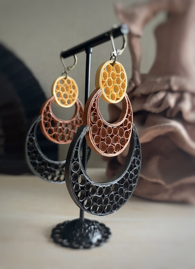 Flamenco sevillana 3 couleurs