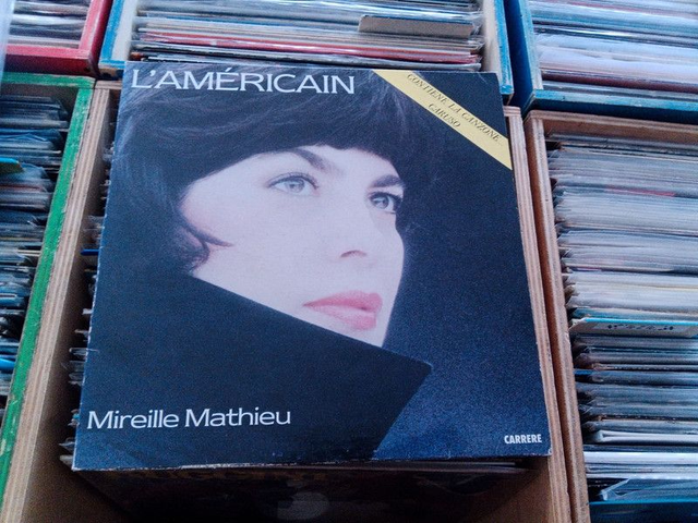 Mireille Mathieu - L&#039; Américain LP