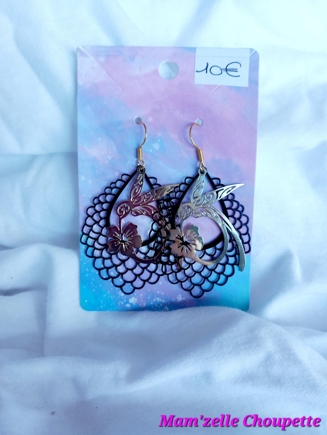 Boucles d&#039;oreilles colibris