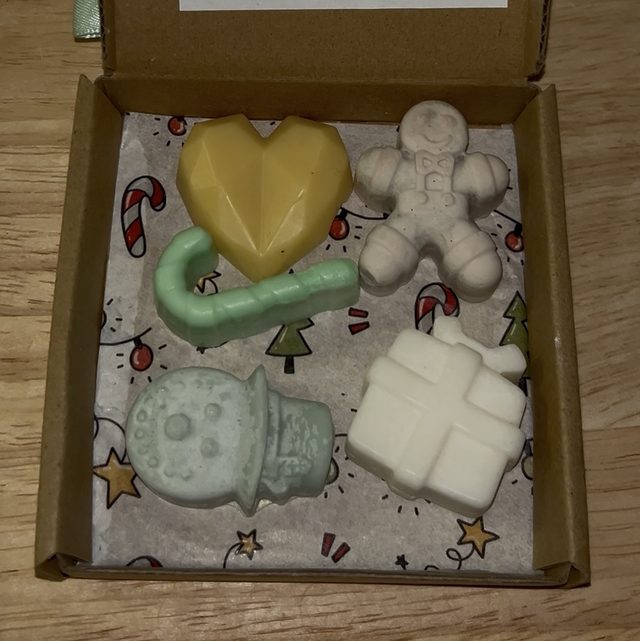 Box fondant parfumé de Noël 