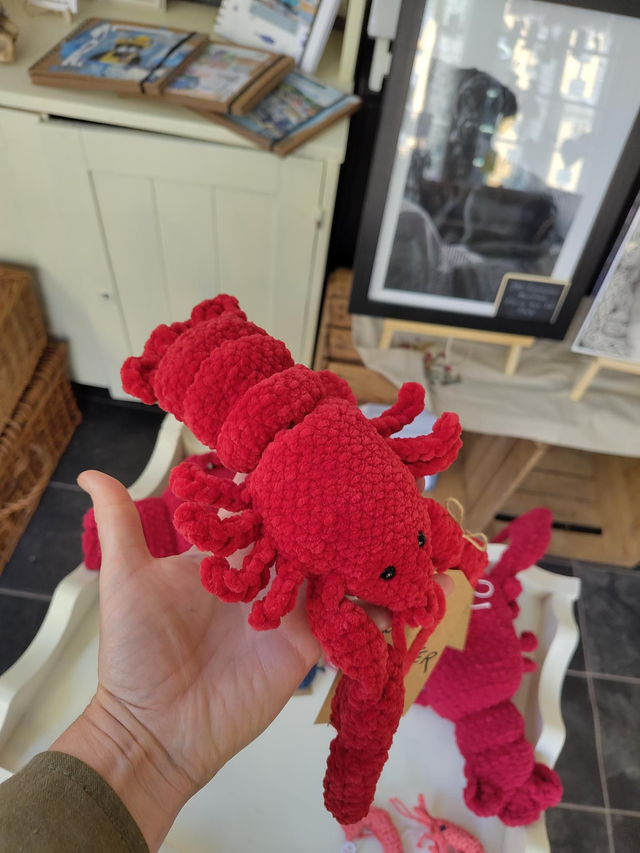 Crochet Lobster 