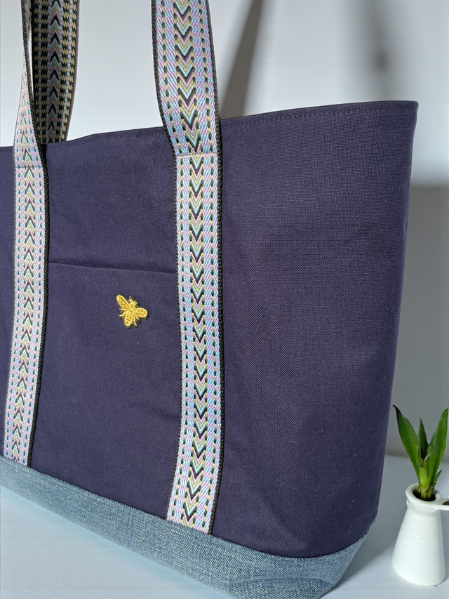 Cabas Essentiel - Bleu Roi