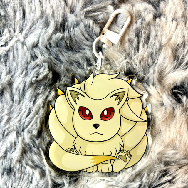Ninetales Keychain